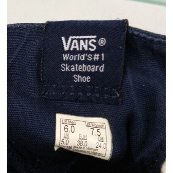 Vans Brigata Navy Women's Size 7.5 - Picture 7 of 8